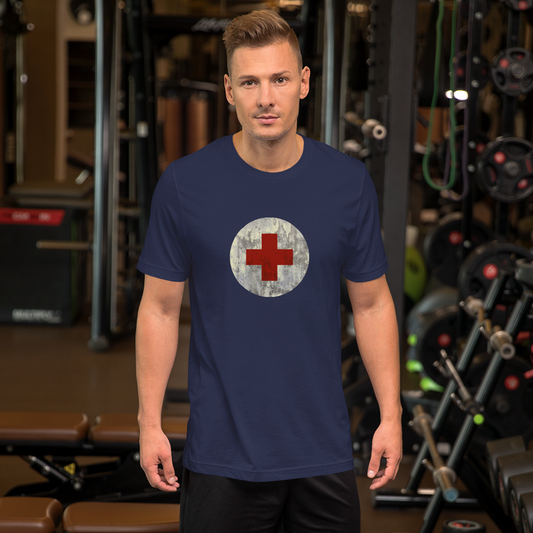 Vintage Cross - Short-Sleeve Unisex T-Shirt