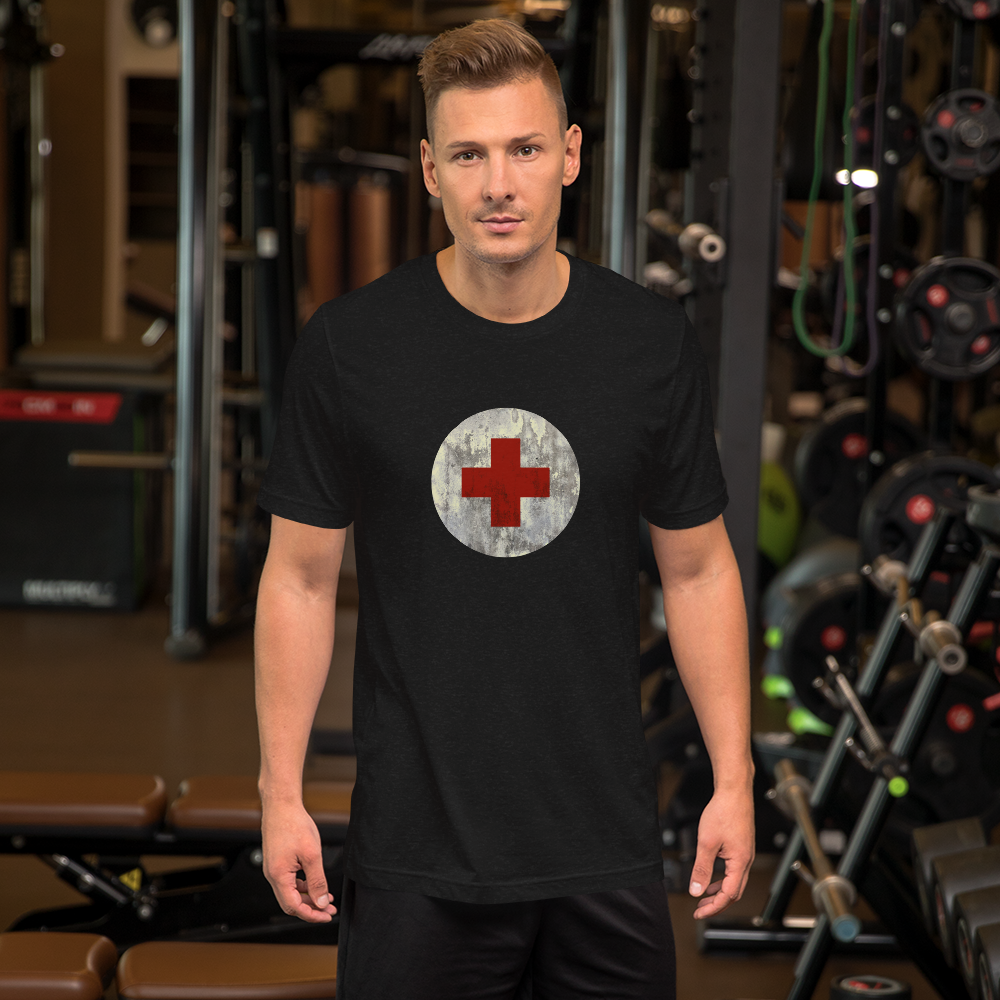 Vintage Cross - Short-Sleeve Unisex T-Shirt