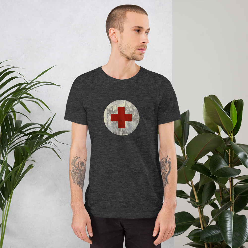 Vintage Cross - Short-Sleeve Unisex T-Shirt